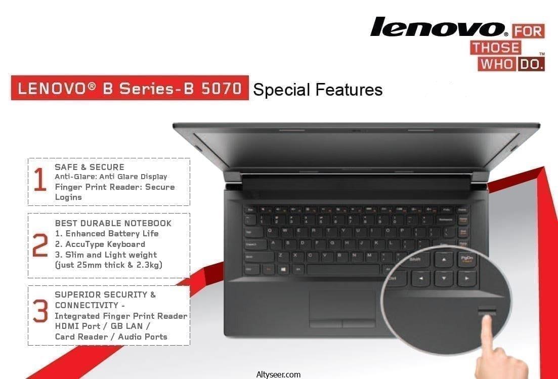 لاب توب Lenovo b50-70 للجرافيك العالي والالعاب I7 الجيل الرابع