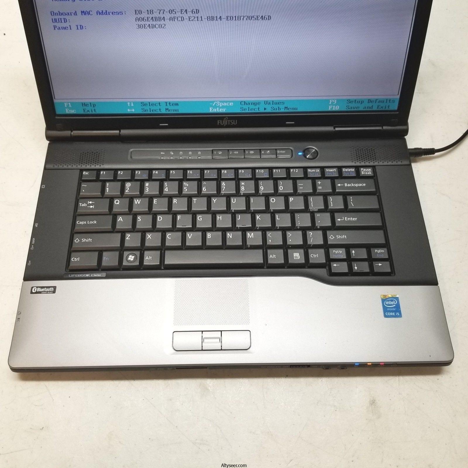 fujitsu lifebook e752