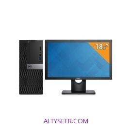 OptiPlex 3040 Mini Tower Desktop – Intel Core i3-6100 – 4GB RAM – 500GB HDD – Intel GPU – DOS + E1916H – 18.5″ HD LED Monitor