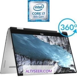 DELL XPS 15-9575 2 في 1 لاب توب – Intel Core I7 – 8 جيجا بايت رام- 256 جيجا بايت SSD – 15.6 بوصة FHD تعمل باللمس – 4 جيجا بايت مُعالج رسومات – Windows 10 – فضي – لغة إنجليزية