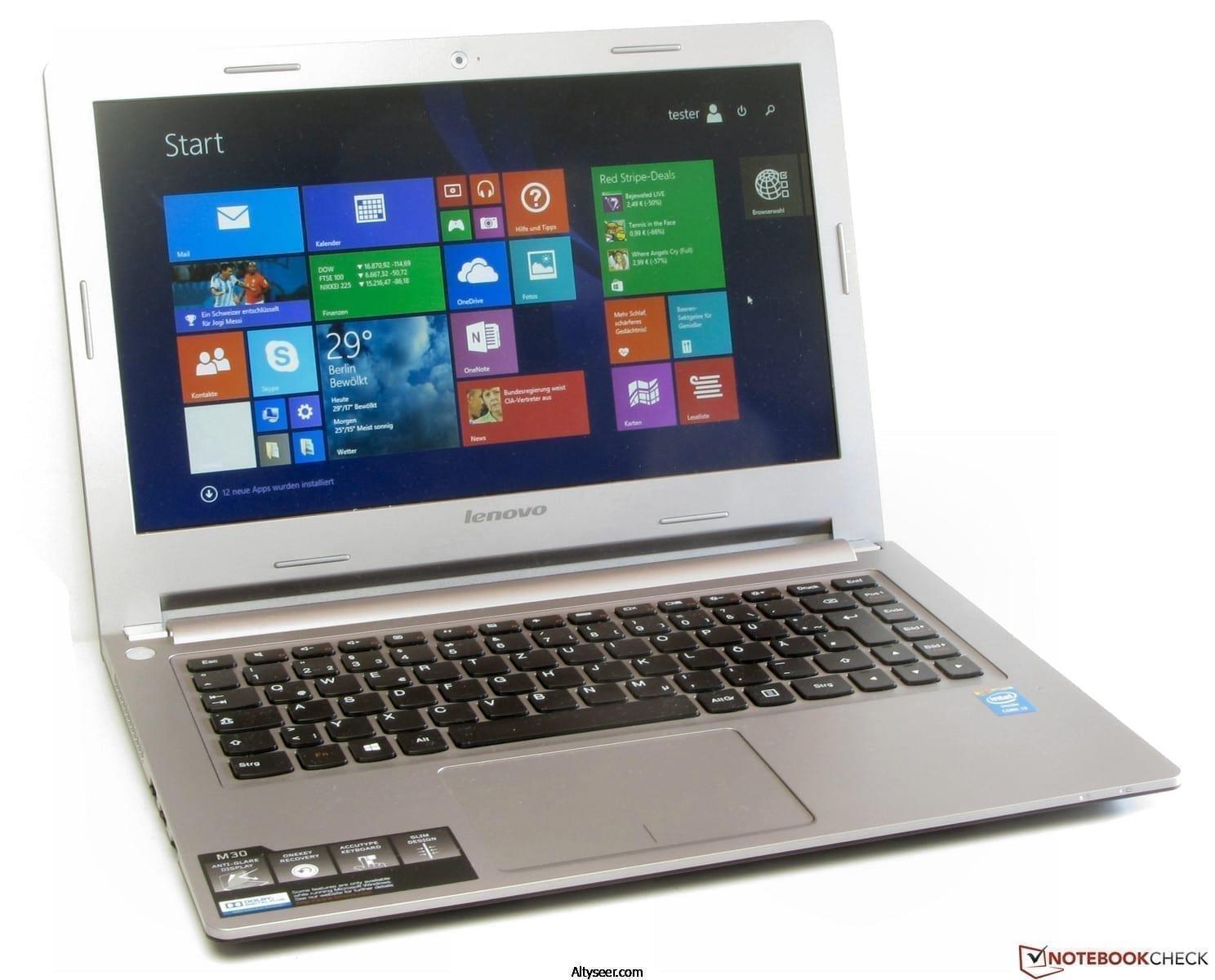 Lenovo M30-70 - 13.3" - Core i3 4030U - 4 GB RAM - 500 GB Hybrid Drive - الصورة 2