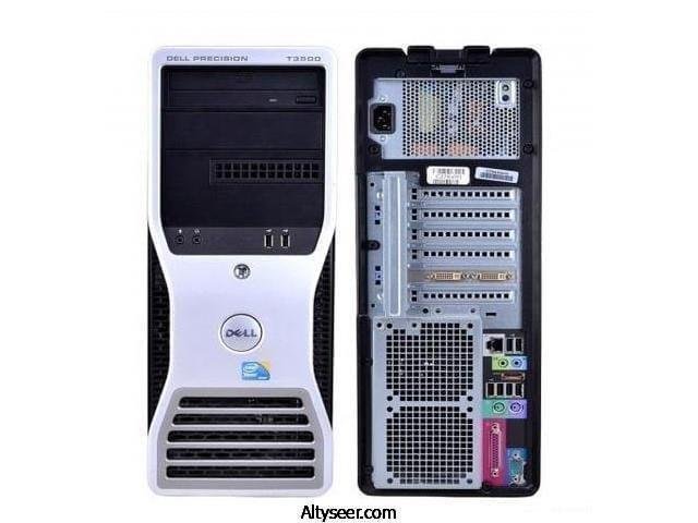 DELL T3500 - معالج Xeon W3565 - كارت شاشة RX 470 4GB GDDR5