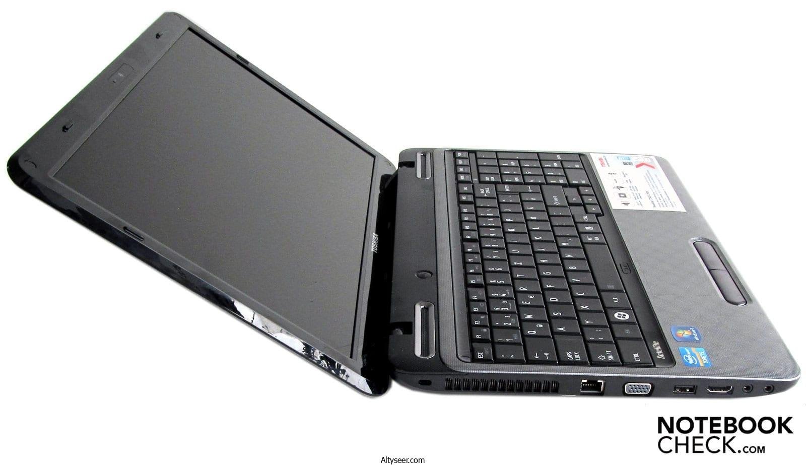 Toshiba L755 كور اي3 بحالة الجديد بكارت فيجا انفيديا 1 جيجا وبشاشة 15.6 بوصة وبهارد 500 جيجا ورام 4 جيجا - الصورة 2