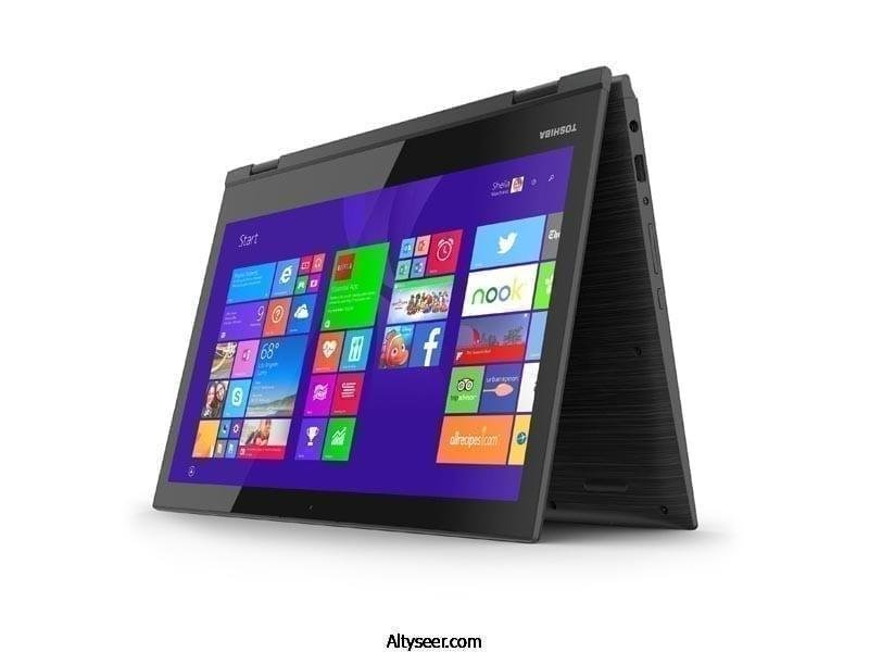 Toshiba Satellite Radius E45W 14" Intel Core i3 5015U 2.1GHz / 8GB / 128GB SSD الشياكة والدلع والسرعه والتحمل والمتعه عوامل يجمعها هذا الجهاز