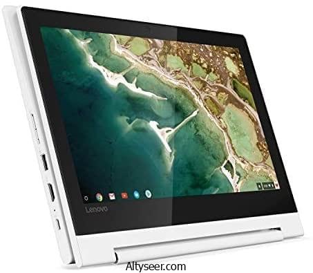 Lenovo Chromebook C330 2-in-1 Convertible Laptop, 11.6-Inch HD (1366 x 768) IPS Display, MediaTek MT8173C Processor, 4GB LPDDR3, 64 GB eMMC, Chrome OS, 81HY0000US, Blizzard White - الصورة 4