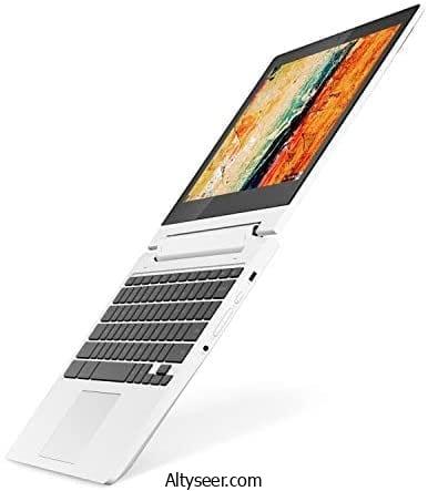 Lenovo Chromebook C330 2-in-1 Convertible Laptop, 11.6-Inch HD (1366 x 768) IPS Display, MediaTek MT8173C Processor, 4GB LPDDR3, 64 GB eMMC, Chrome OS, 81HY0000US, Blizzard White - الصورة 2