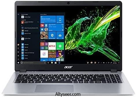 Acer Aspire 5 Slim Laptop, 15.6 inches Full HD IPS Display, AMD Ryzen 3 3200U, Vega 3 Graphics, 4GB DDR4, 128GB SSD, Backlit Keyboard, Windows 10 in S Mode, A515-43-R19L, Silver - الصورة 6
