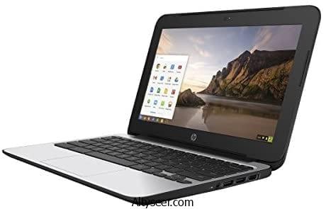 HP Chromebook 11 G4 11.6 Inch Laptop (Intel N2840 Dual-Core, 2GB RAM, 16GB Flash SSD, Chrome OS), Black (Renewed)