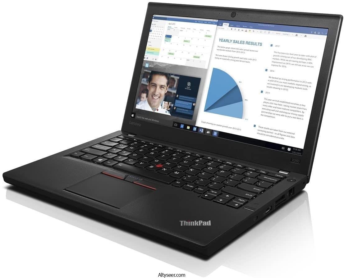 Lenovo ThinkPad X260 - Intel Core i7-6600U - 8GB Ram - ssd 256g الاختيار الامثل للبيزنيس مان - صغير وخفيف مع اعلي كفائة لابتوب من الجيل السادس