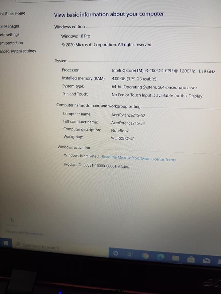ACER EXTENSA 15 جيل عاشر كالجديد تماما تماما تماما - شياكة - سرعه - سعر مغري - الصورة 7
