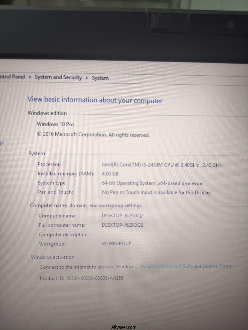 Laptop Fujitsu LifeBook S751