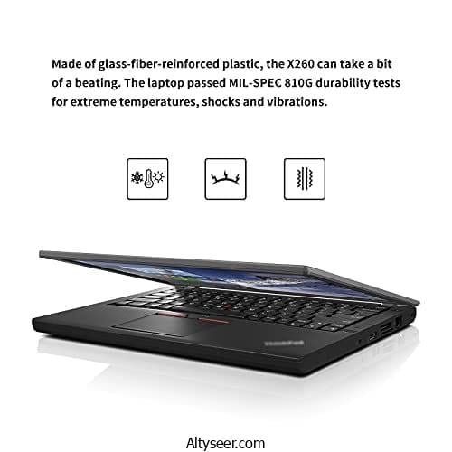 Lenovo ThinkPad X260 - Intel Core i7-6600U - 8GB Ram - ssd 256g الاختيار الامثل للبيزنيس مان - صغير وخفيف مع اعلي كفائة لابتوب من الجيل السادس - الصورة 4