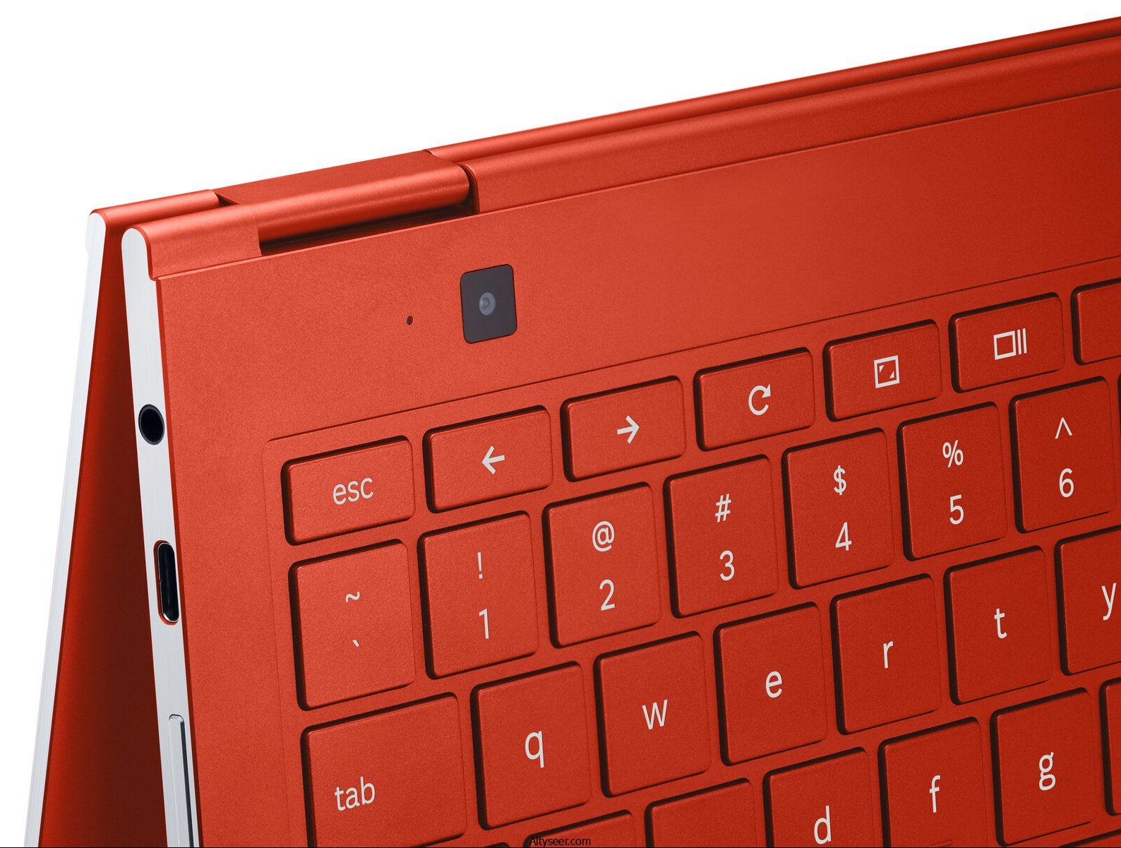 سامسونج جالاكسي كروم بوك 13.3 بوصة يو اتش دي AMOLED - معالج انتل كور اي 5 اتش دي (تخزين 256 جيجابايت، ذاكرة رام 8 جيجابايت) - موديل 2020 - الصورة 4