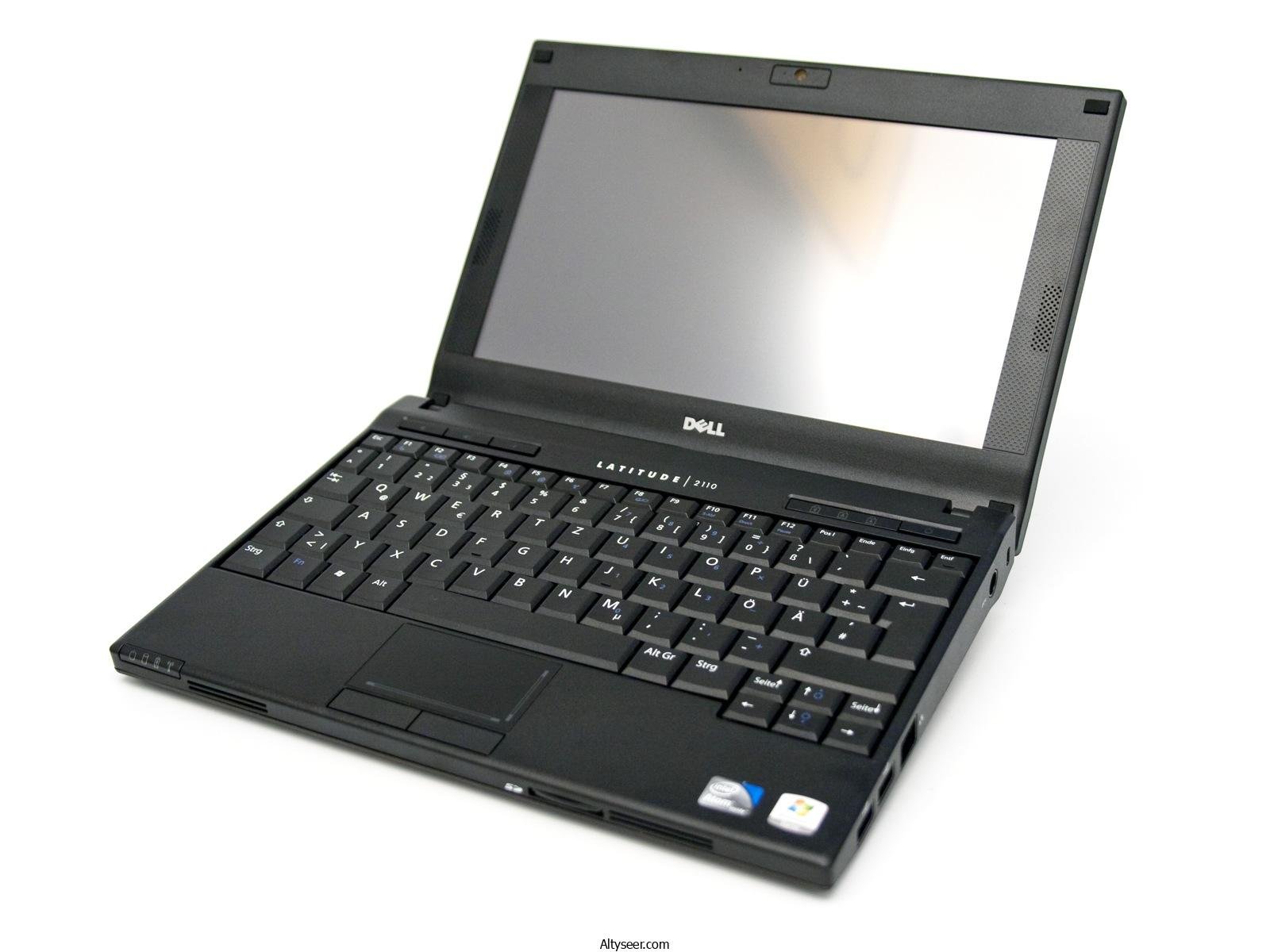 ميني لابتوب ديل Dell Latitude Black 2100 Atom 1.6GHz Processor 2GB Memory 250GB