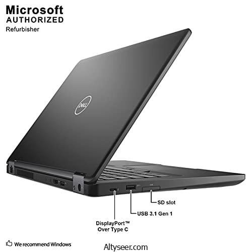 Dell Latitude 5490 / Intel 1.7 GHz Core i5-8350U Quad Core CPU / 8GB RAM / 256GB SSD / 14 FHD (1920 x 1080) Display / HDMI / USB-C / Webcam / Windows 10 Pro (Renewed) - الصورة 7