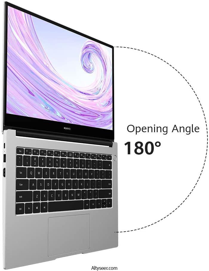 هواوى Matebook D14 (انتل® كور™ i5-10210U - رامات 8جيجا بايت - هارد 512جيجا بايت SSD - جرافيك انتل - شاشة 14بوصة FHD - ويندوز10) رمادى - الصورة 3