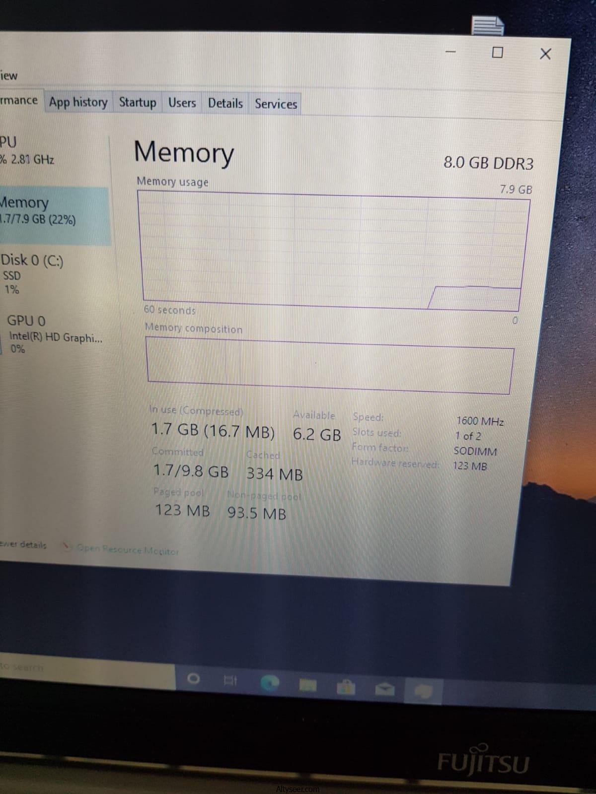 Fujitsu LifeBook E744 لأول مرة لابتوب ياباني اصلي كور اي5 جيل رابع بحالة الجديد - الصورة 10