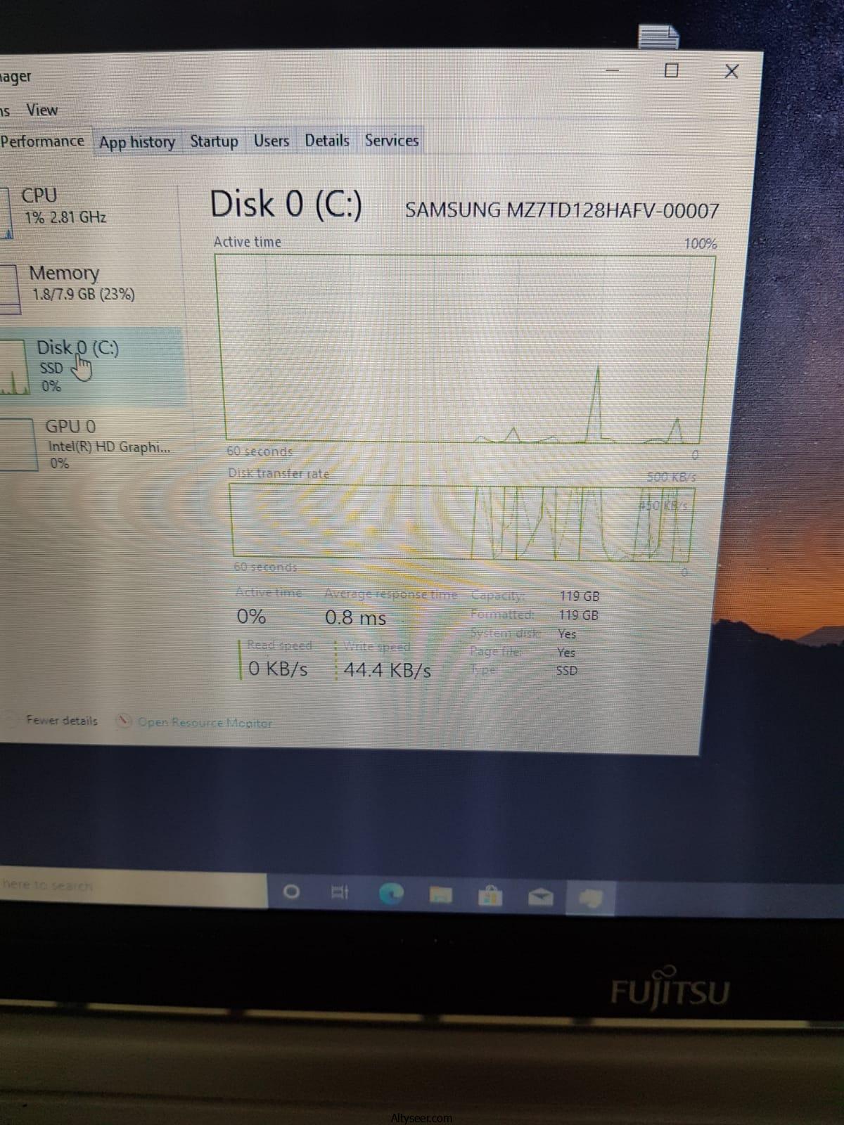 Fujitsu LifeBook E744 لأول مرة لابتوب ياباني اصلي كور اي5 جيل رابع بحالة الجديد - الصورة 8