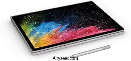 مايكروسوفت سيرفيس بوك 2 لاب توب 2 في 1 - انتل كور i7-8650U، شاشة 15 انش بيكسل سنس لمس، 1 تيرا اس اس دي، رام 16 جيجا، 6 جيجا VGA-GTX1060، كيبورد انجليزي-عربي، ويندوز 10 برو، بلاتينوم - الصورة 3