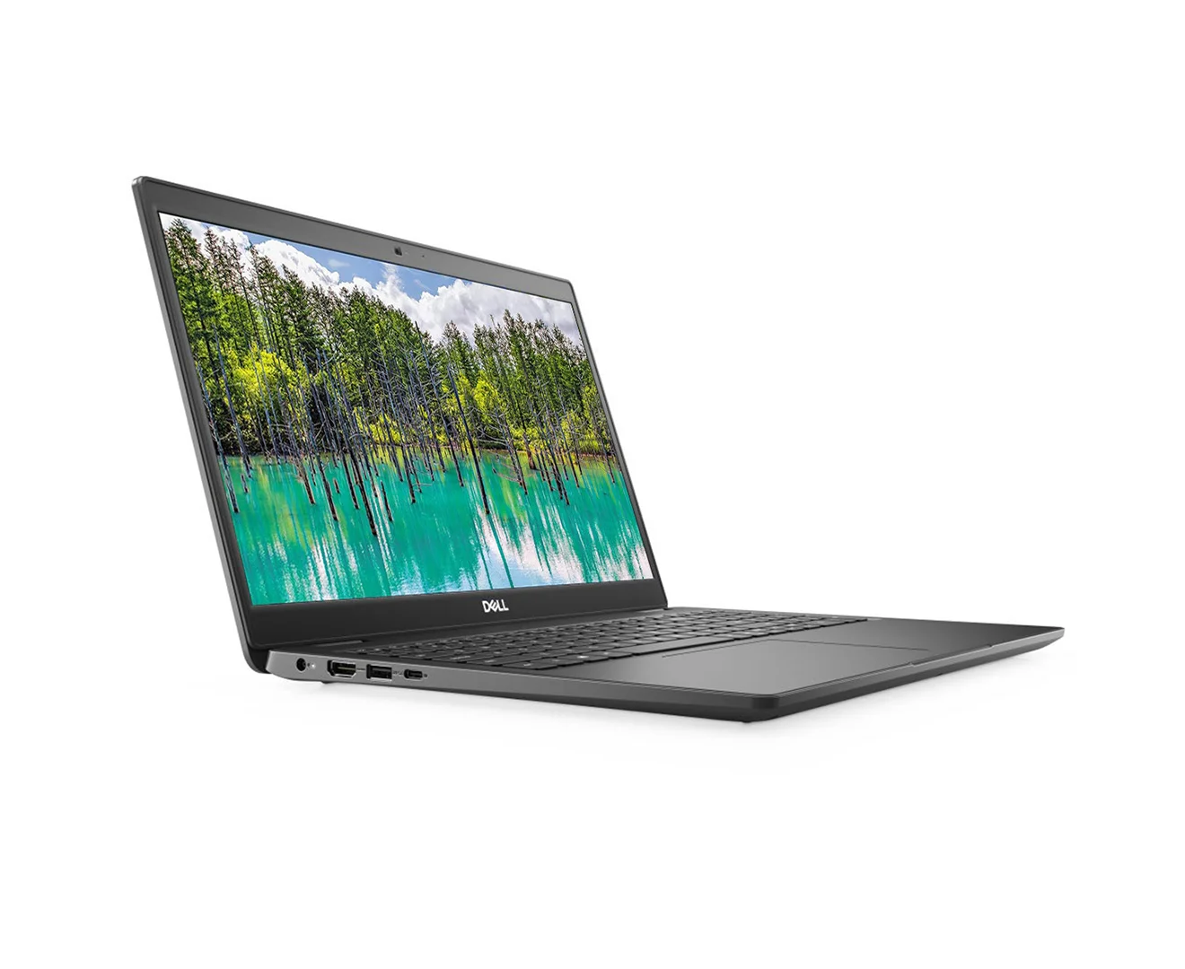 ⁦DELL Latitude 3510 Laptop - 10th Intel Core I5 -10210U, 8GB RAM, 256g ssD, 15.6-inch fHD, Intel UHD Graphics, win 10 - Grey⁩ - الصورة ⁦3⁩