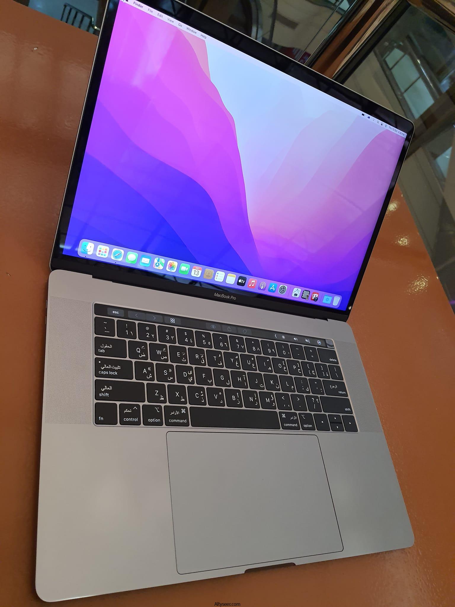 Apple macbook Pro 2018 . Processor core i7 Ram 16 Hard 512 giga m2 - الصورة 4