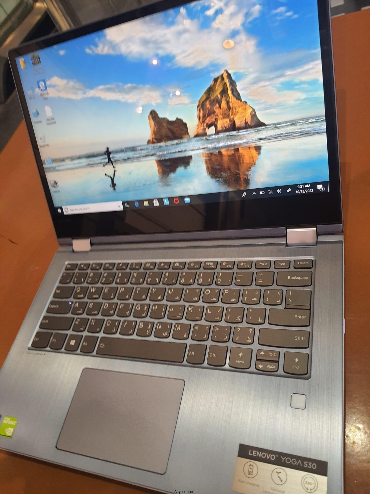 Lenovo yoga 530 Processor core i5 Gen 8250 Ram 8 giga DDR4 Hard 256 m2 Screen 14.0 insh - الصورة 5
