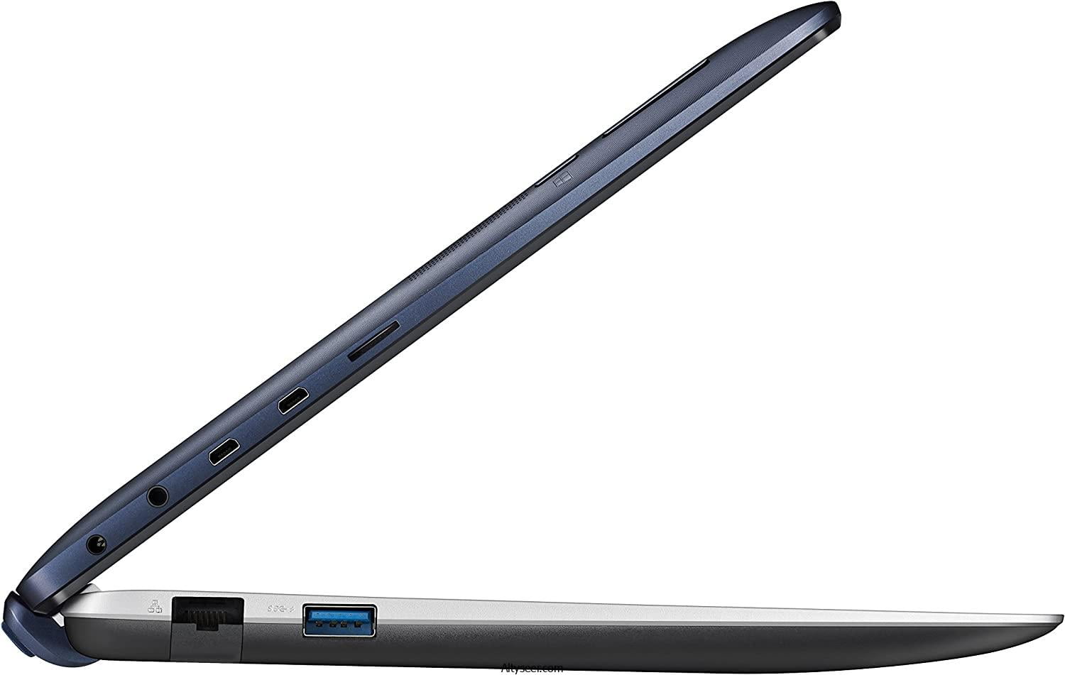 ASUS لاب توب ترانسفورمر T200TA Ultraportable - معالج انتل Atom - 2 جيجابايت رام - 32 جيجابايت SSD - شاشة 11.6 بوصة عالية الجودة - معالج رسومات انتل - Windows 8.1 - أزرق - الصورة 4