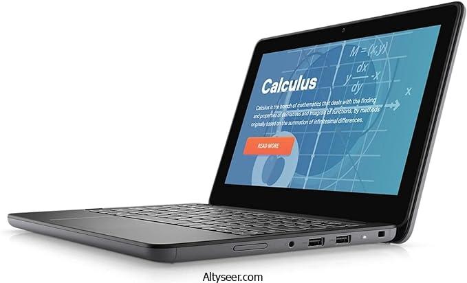 Dell Latitude 3180 Education 11.6 HD Laptop PC - Intel Celeron N3350 2.4GHz, 4GB, 64GB SSD +128g ssd, Bluetooth, Windows 10 Professional - الصورة 2