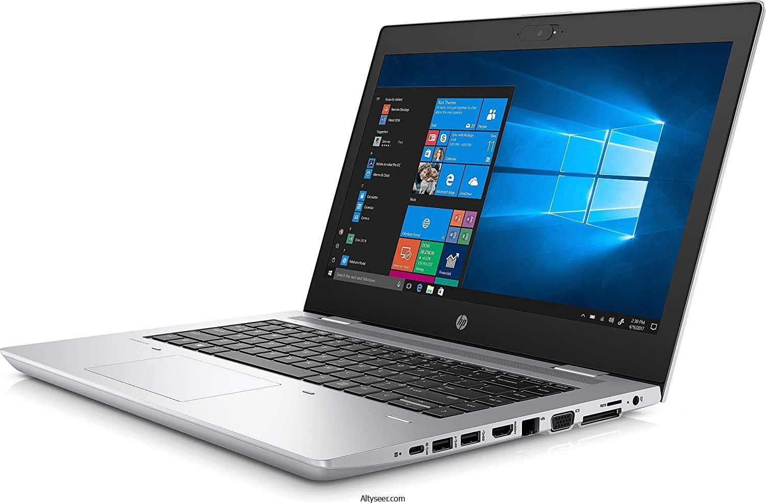 HP ProBook 640 G4 Laptop - 14.0" FHD (1920 x 1080), 7th Gen Intel Core i5-7200U 1.7GHZ, 8GB DDR4 RAM, 256GB SSD, WI-Fi Windows 10 Pro - الصورة 3