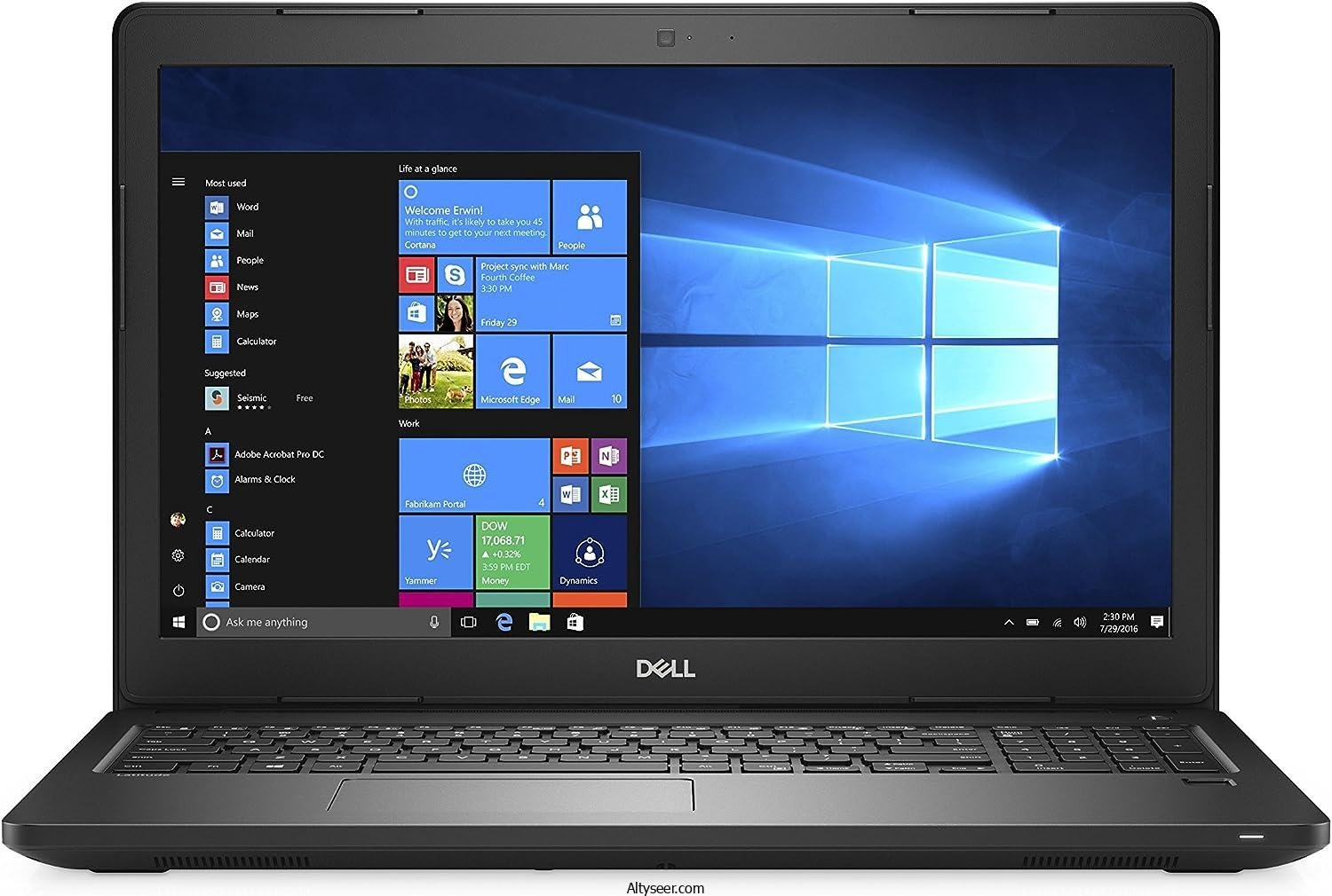 Dell Latitude 3580 15.6" Business Laptop - 7th Gen Intel Core i5-7200U 8GB RAM 256GB SSD WebCam Windows 10 Pro - الصورة 4