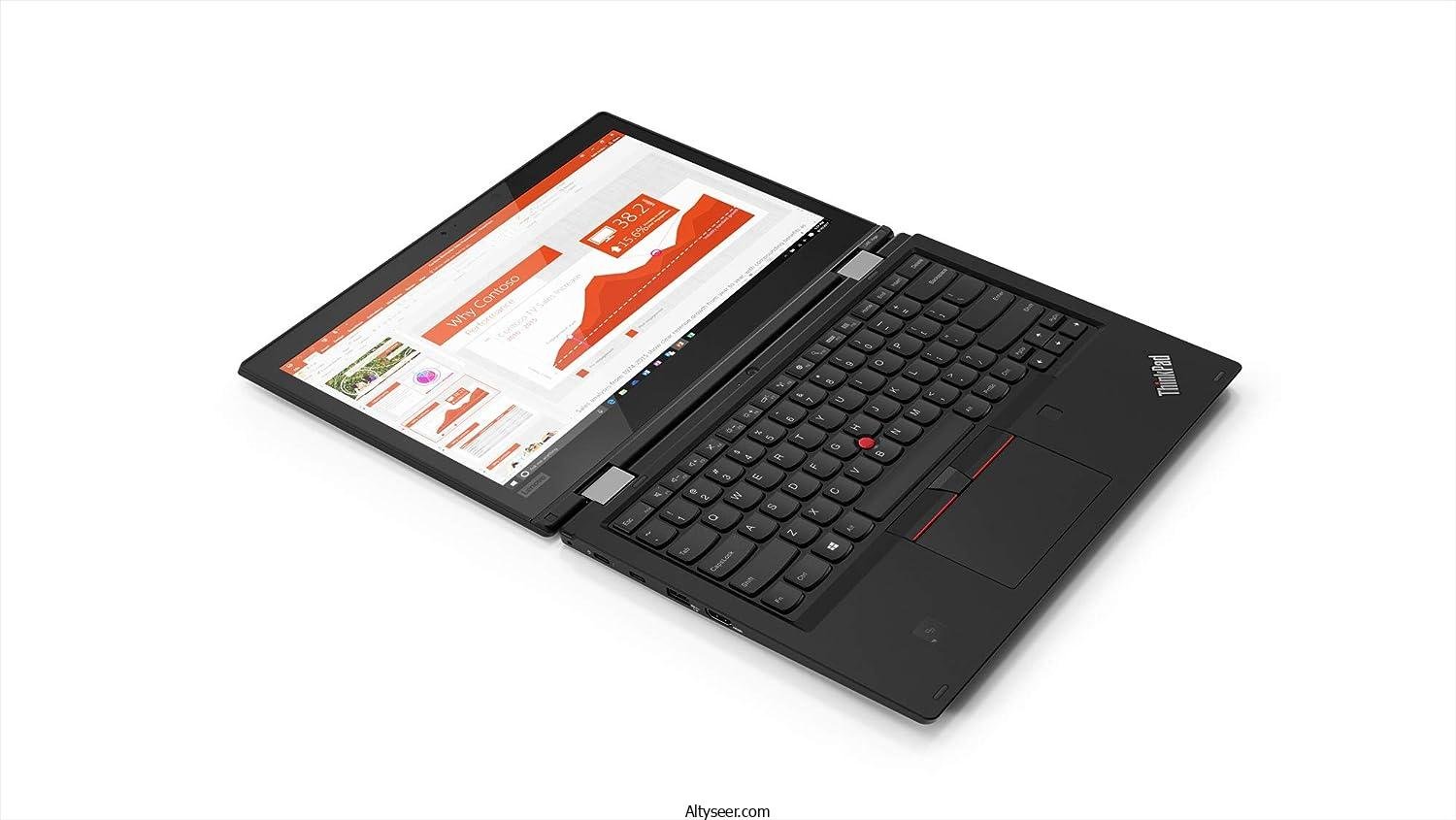Lenovo ThinkPad X380 Yoga Intel Core i5 8th Gen 13.3-inch Full HD Thin and Light Touchscreen Laptop (8GB RAM/ 256 GB SSD/Windows 10 Professional/Black/ 1.42 Kg) - الصورة 2