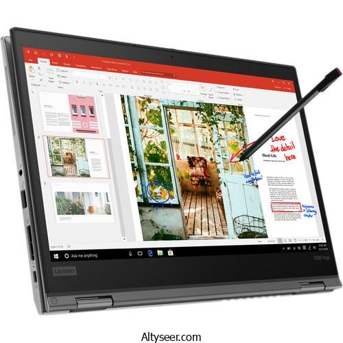 Lenovo ThinkPad X390 Yoga Intel Core i5 8th Gen 13.3-inch Full HD Thin and Light Touchscreen Laptop (8GB RAM/ 256 GB SSD/Windows 10 Professional/Black/ 1.42 Kg) بالقلم الاصلي - الصورة 7