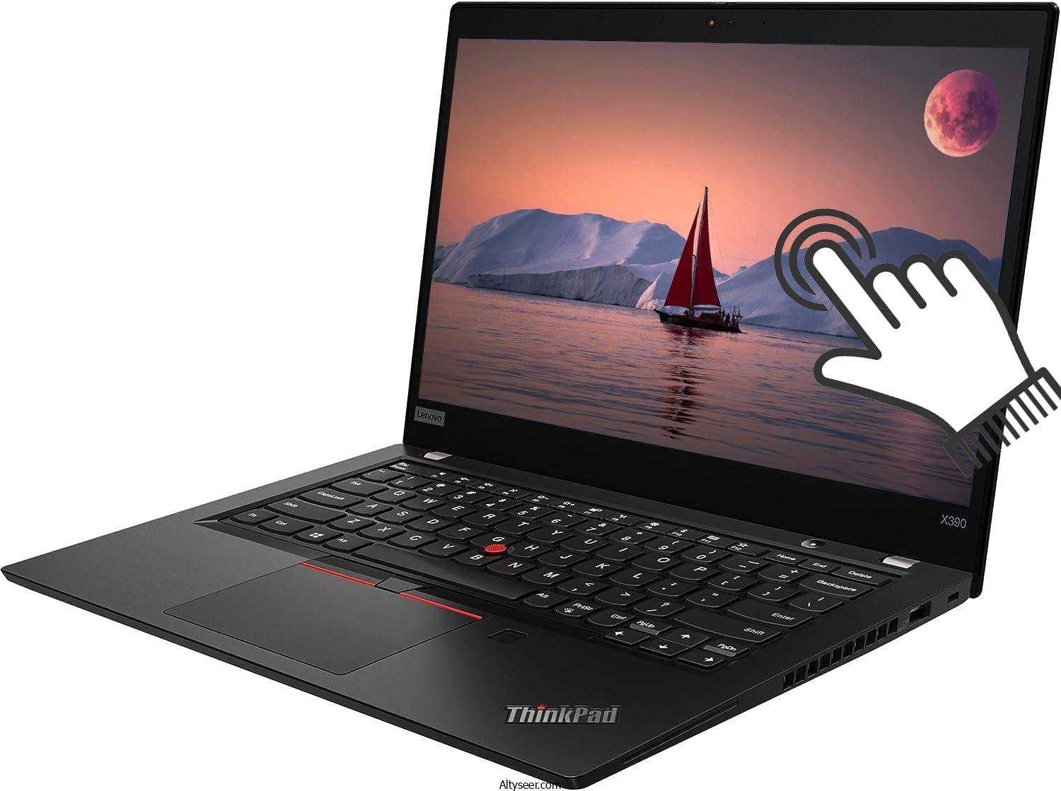 Lenovo ThinkPad X390 Yoga Intel Core i5 8th Gen 13.3-inch Full HD Thin and Light Touchscreen Laptop (8GB RAM/ 256 GB SSD/Windows 10 Professional/Black/ 1.42 Kg) بالقلم الاصلي - الصورة 8