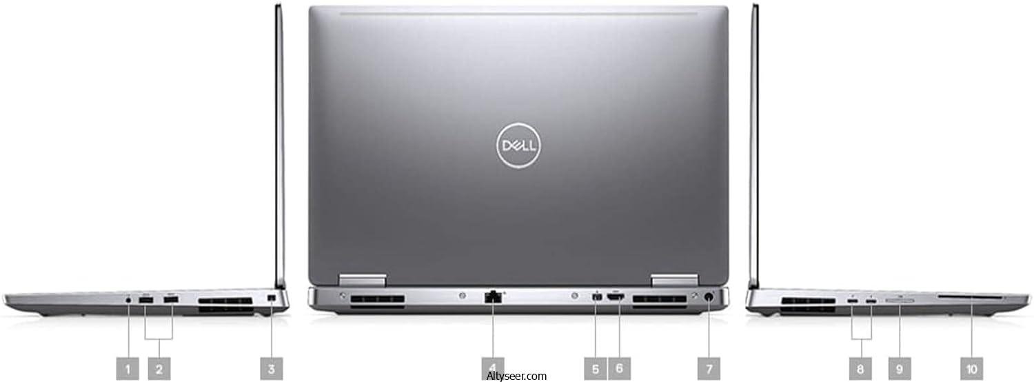 Dell Precision 7540 -intel Xeon E-2286M-Nvidia Quadro RTX 3000 6GB-Ram 16GB - 512GB SSD - الصورة 3