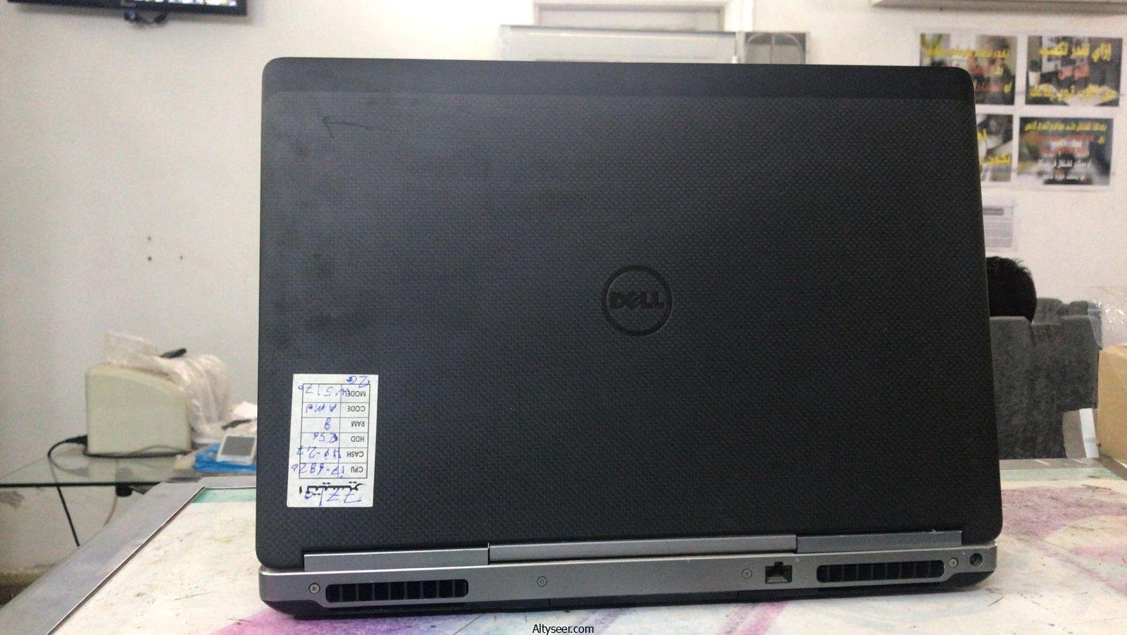 Dell Precision 7710 - i7 6820hq - ram 16g - ssd 512g - 17 inch fhd - nvidea m4000m 4g ddr5 - الصورة 3