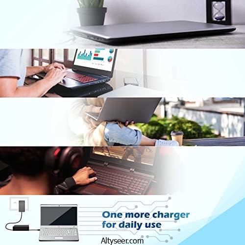 شاحن تيار متردد 65 وات للاب توب اتش بي انفي 13 15 17 15m 17m X360 15-1039wm 15-1033wm 15-1010dx 15-w237cl 15-w110nr 15-ee1093cl 15m-eu0033dx 15-u010dx 17m-ch0013dx مع سلك طاقة، موصل أسطواني - الصورة 7