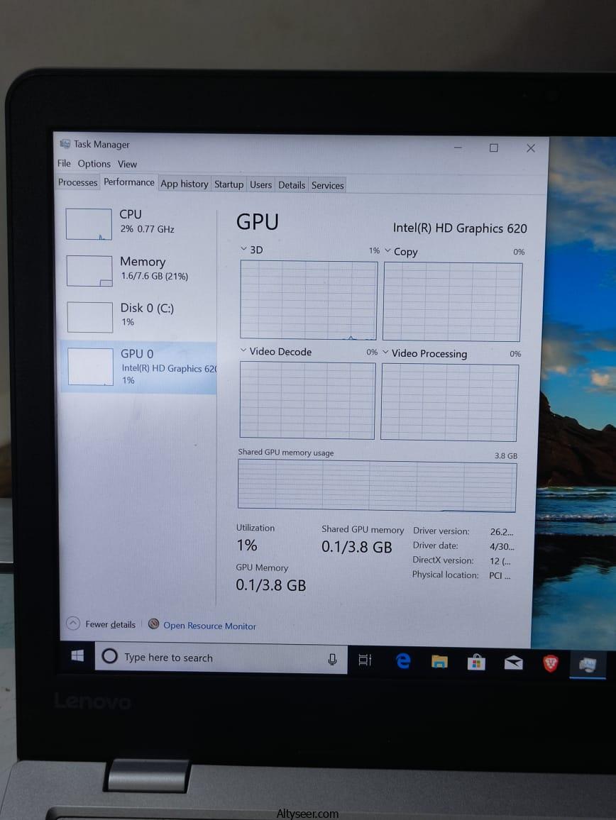 Lenovo ThinkPad L13-Core I5-7th Gen 8GB Ram 256GB SSD fhd 13.3 touch screen - الصورة 5