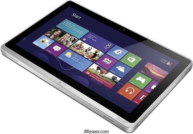 Acer Aspire P3-171-6820 Detachable 2 in 1 Touchscreen Ultrabook (Windows 8, Intel Core i5-3339Y 1.5 GHz, 11.6" LED-lit Screen, Storage: 120 GB, RAM: 4 GB) Silver - الصورة 7