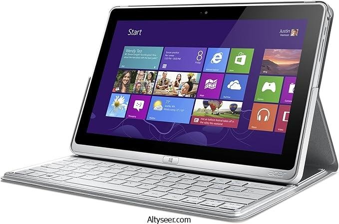 Acer Aspire P3-171-6820 Detachable 2 in 1 Touchscreen Ultrabook (Windows 8, Intel Core i5-3339Y 1.5 GHz, 11.6" LED-lit Screen, Storage: 120 GB, RAM: 4 GB) Silver