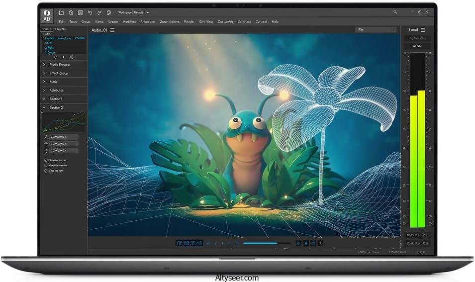 Dell Precision 5570 Laptop - 15.6" FHD+ Display - 2.4 GHz Intel Core i7-12800H vPro 14-Core (12th Gen) - 512gB SSD - 16GB DDR5 - RTX A1000 - Windows 11 Pro - الصورة 6