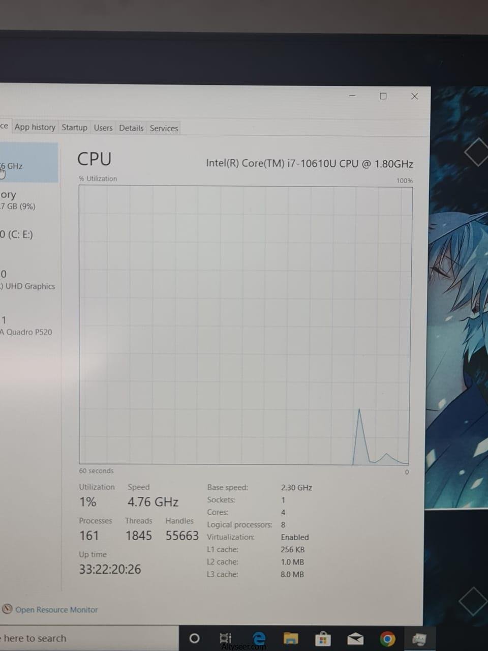 Lenovo Thinkpad P15S Workstation | 15" FHD IPS Display | Core i7-10610U |ارخص لابتوب ورك استيشن جيل عاشر هتشوفه - الصورة 13