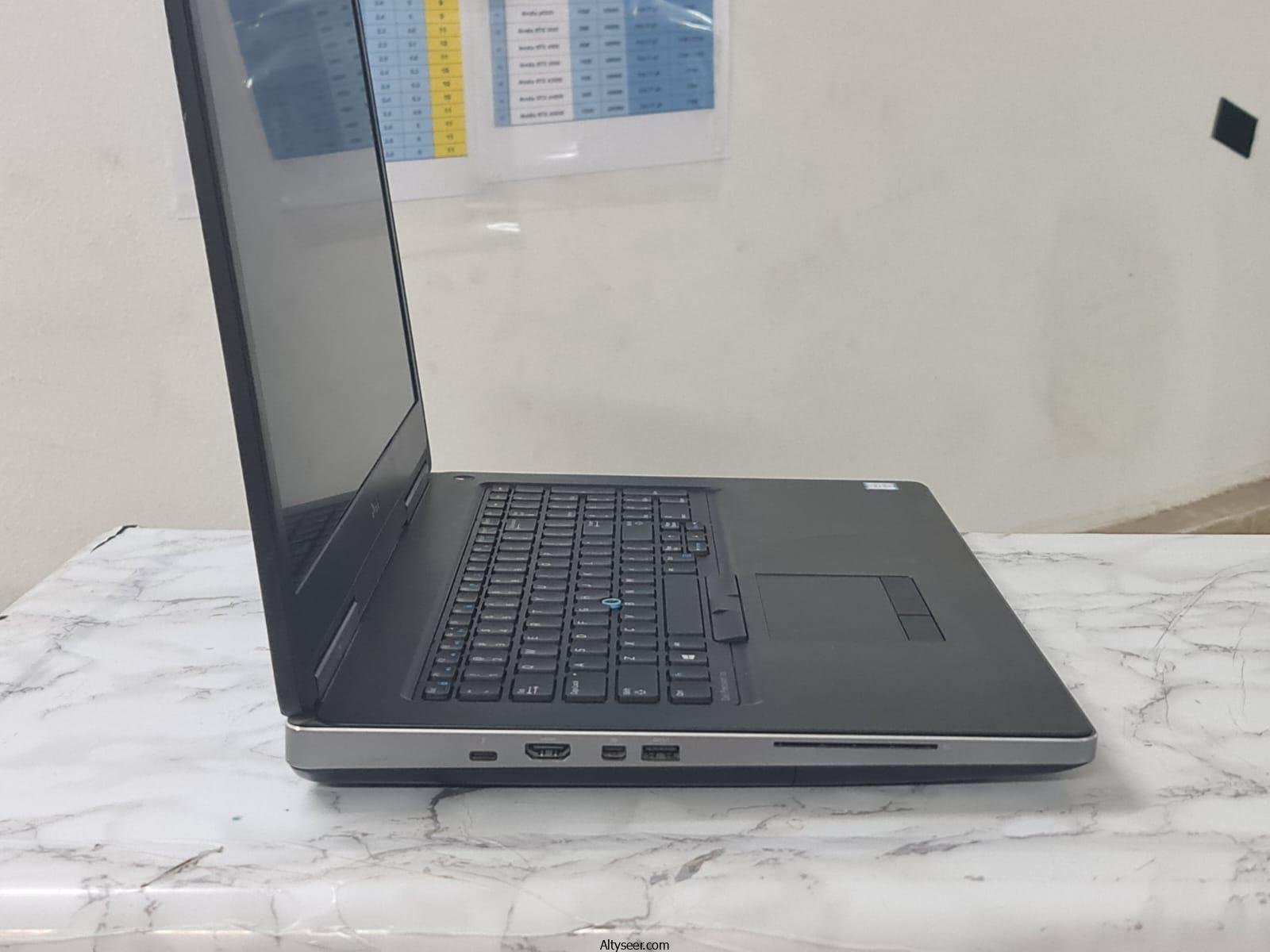 Dell Precision 7710 - i7 6820hq - ram 16g - ssd 512g - 17 inch fhd - nvidea m4000m 4g ddr5 - الصورة 5