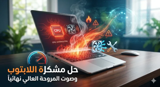 لماذا يسخن اللابتوب؟ وكيف تحل مشكلة صوت المروحة العالي نهائياً؟