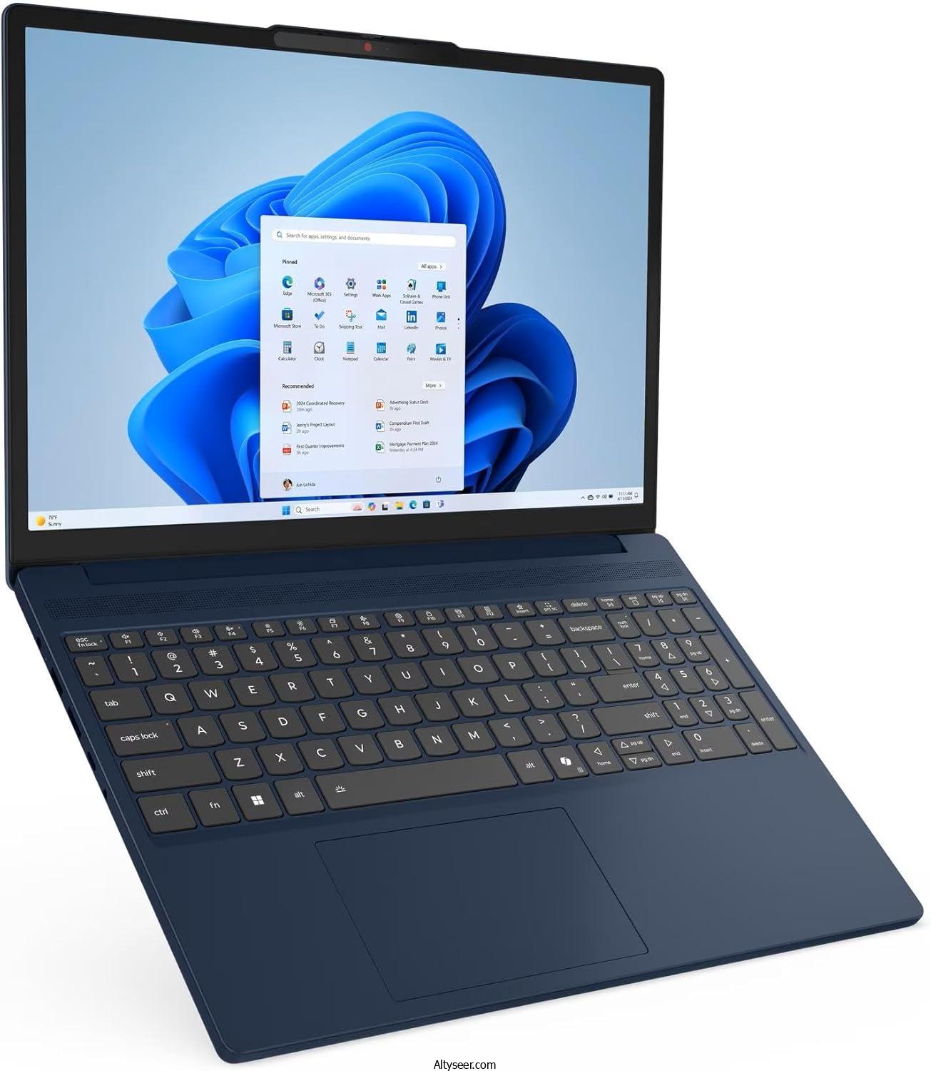 Lenovo Ideapad Slim 3 15IRH10 Laptop Intel Core i5 13420H, 16GB RAM, 512GB SSD مواصافات وسعر