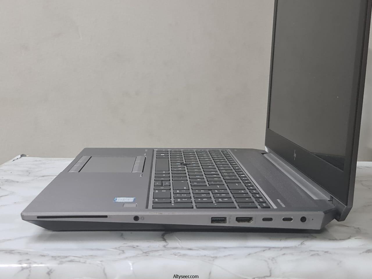 HP ZBook 15 G6 Intel Core I7-9850H 32GB Ram 512GB SSD NVIDIA Quadro T2000 4GB 15.6″Inch 4K - الصورة 4