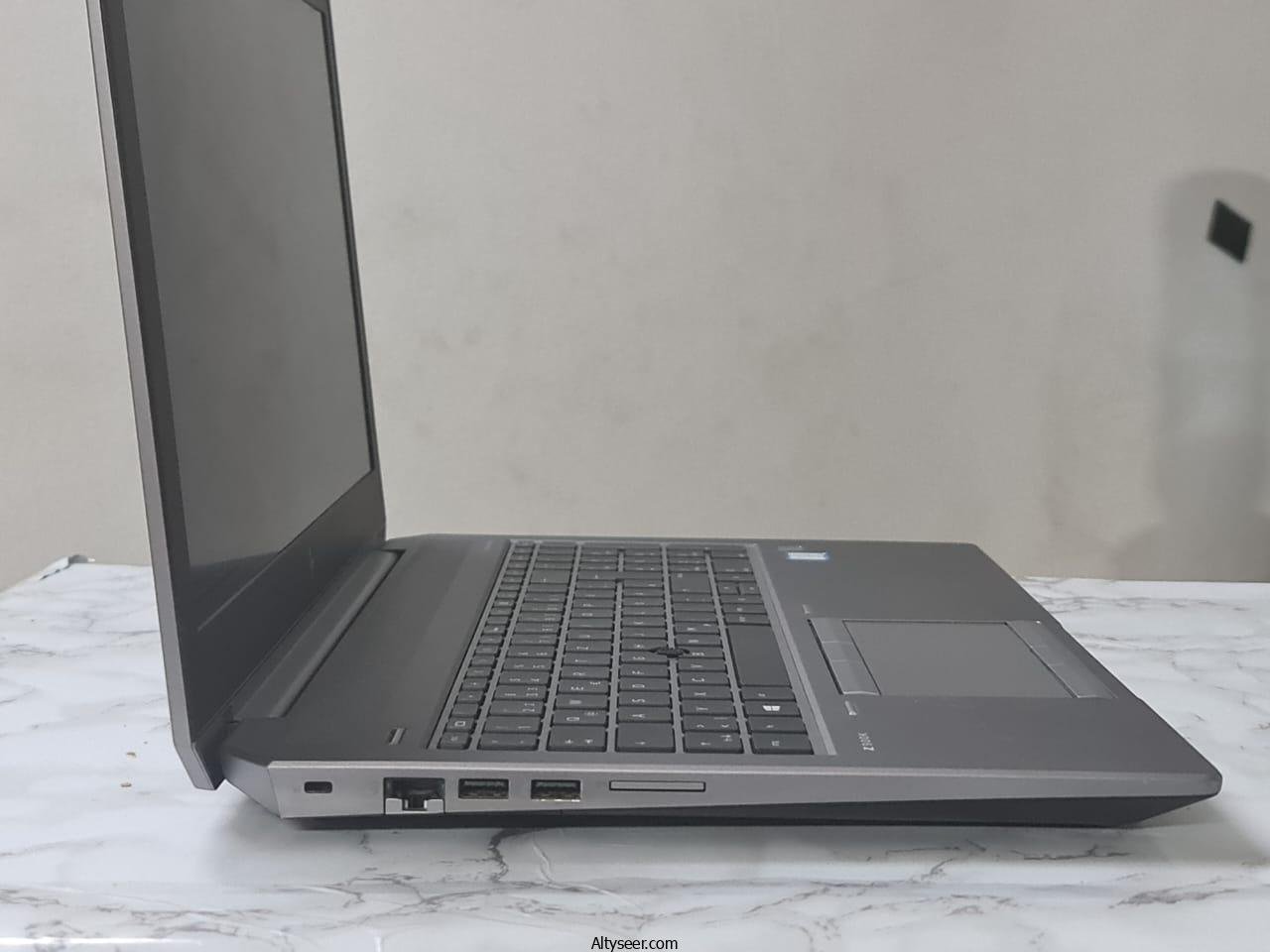 HP ZBook 15 G6 Intel Core I7-9850H 32GB Ram 512GB SSD NVIDIA Quadro T2000 4GB 15.6″Inch 4K - الصورة 5
