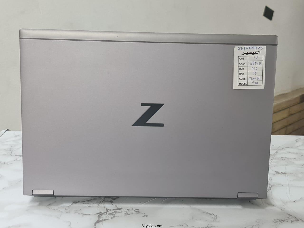 HP ZBook Studio G8 Core i7 11850H – Ram 16 – SSD 512 – Nvidia Quadro t1200 - الصورة 2