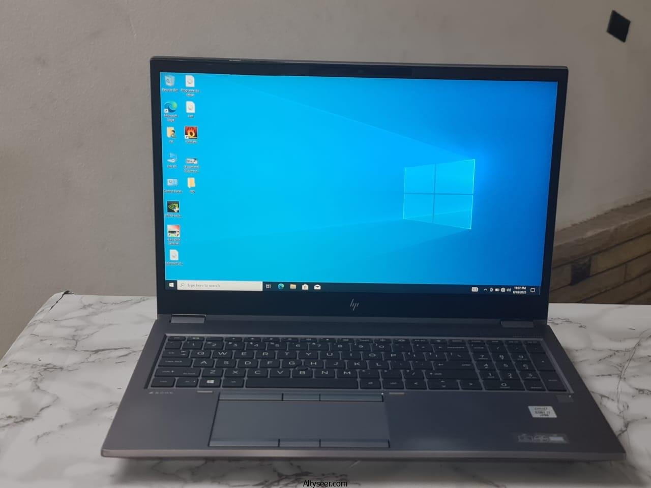 hp zbook fury 15 g8 – Nvidia RTX A2000 – 15.6 fhd - ssd 512 nvme - 16g ram - الصورة 5