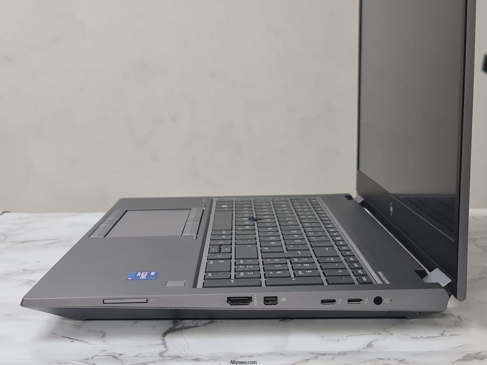 hp zbook fury 15 g8 – Nvidia RTX A2000 – 15.6 fhd - ssd 512 nvme - 16g ram - الصورة 3