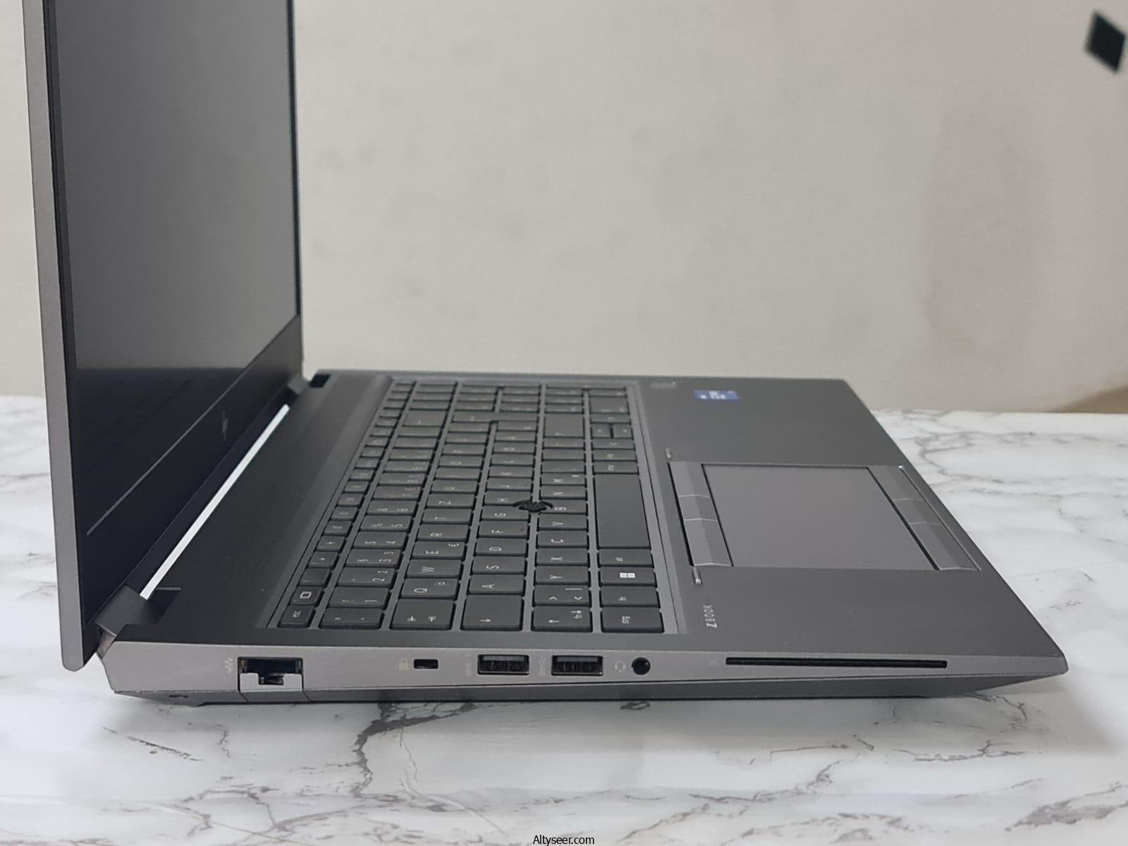 hp zbook fury 15 g8 – Nvidia RTX A2000 – 15.6 fhd - ssd 512 nvme - 16g ram - الصورة 2
